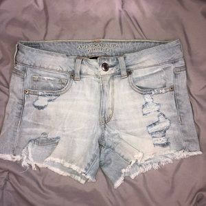 Distressed American Eagle shorts